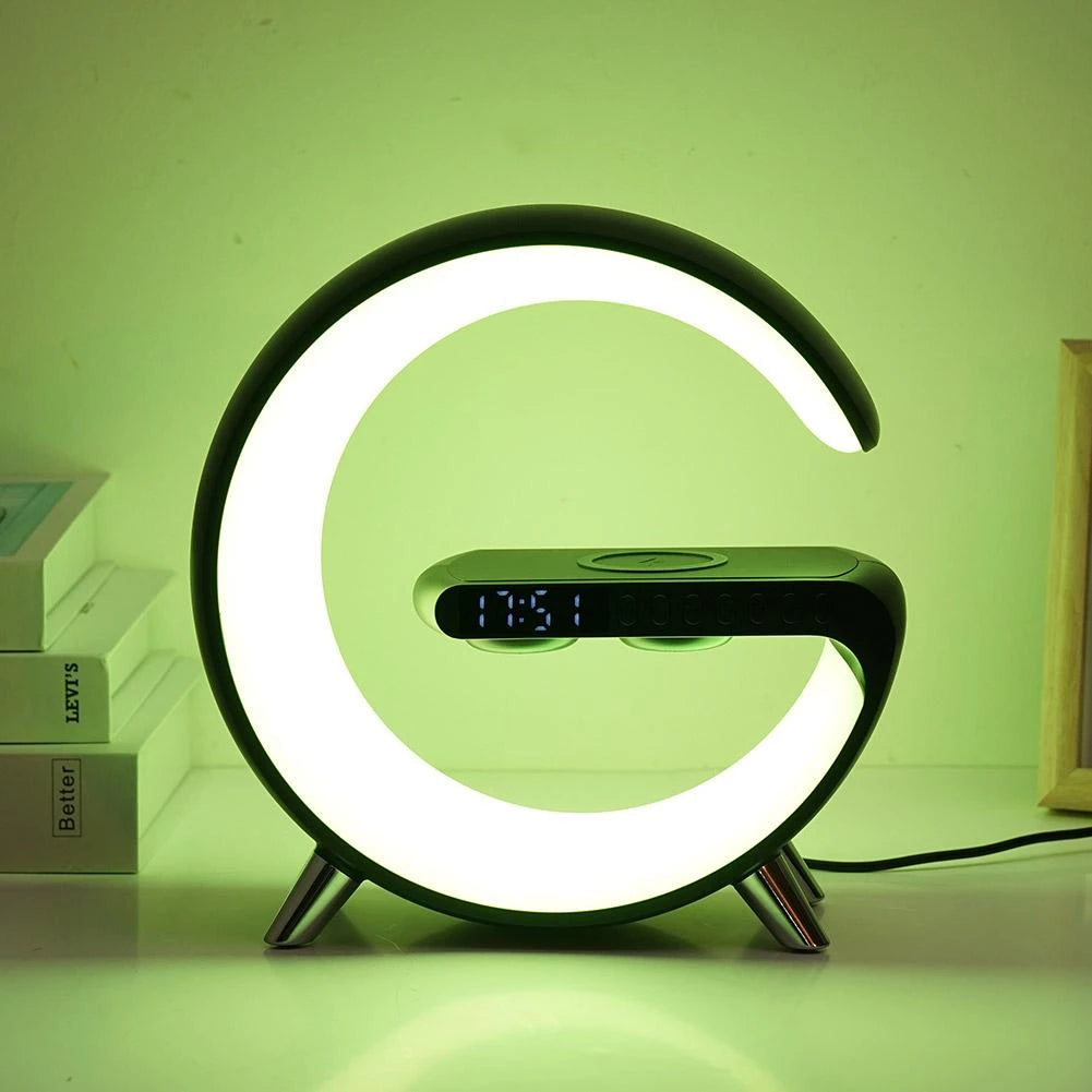 G LED MULTIFUNCTIONAL LIGHT WIRELESS CHARGER ALARM