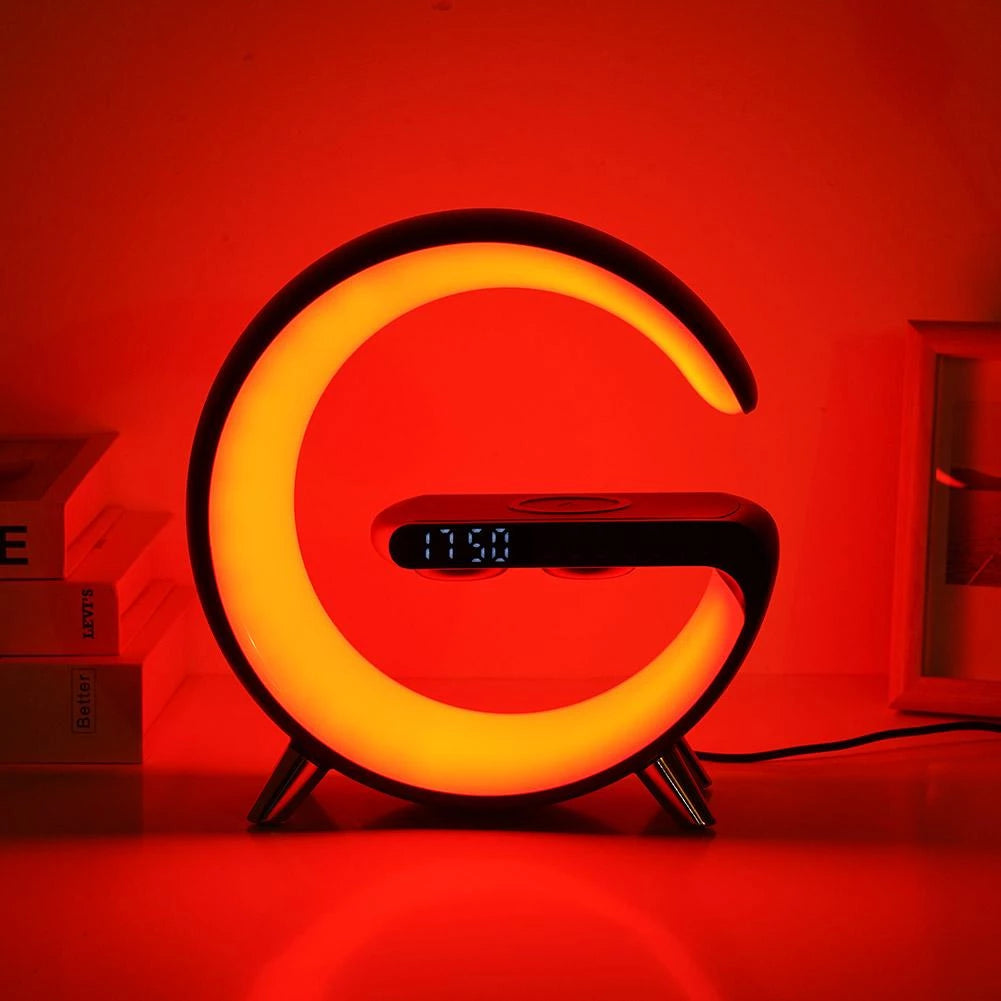 G LED MULTIFUNCTIONAL LIGHT WIRELESS CHARGER ALARM