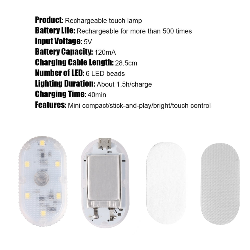 CAR LED TOUCH LIGHT