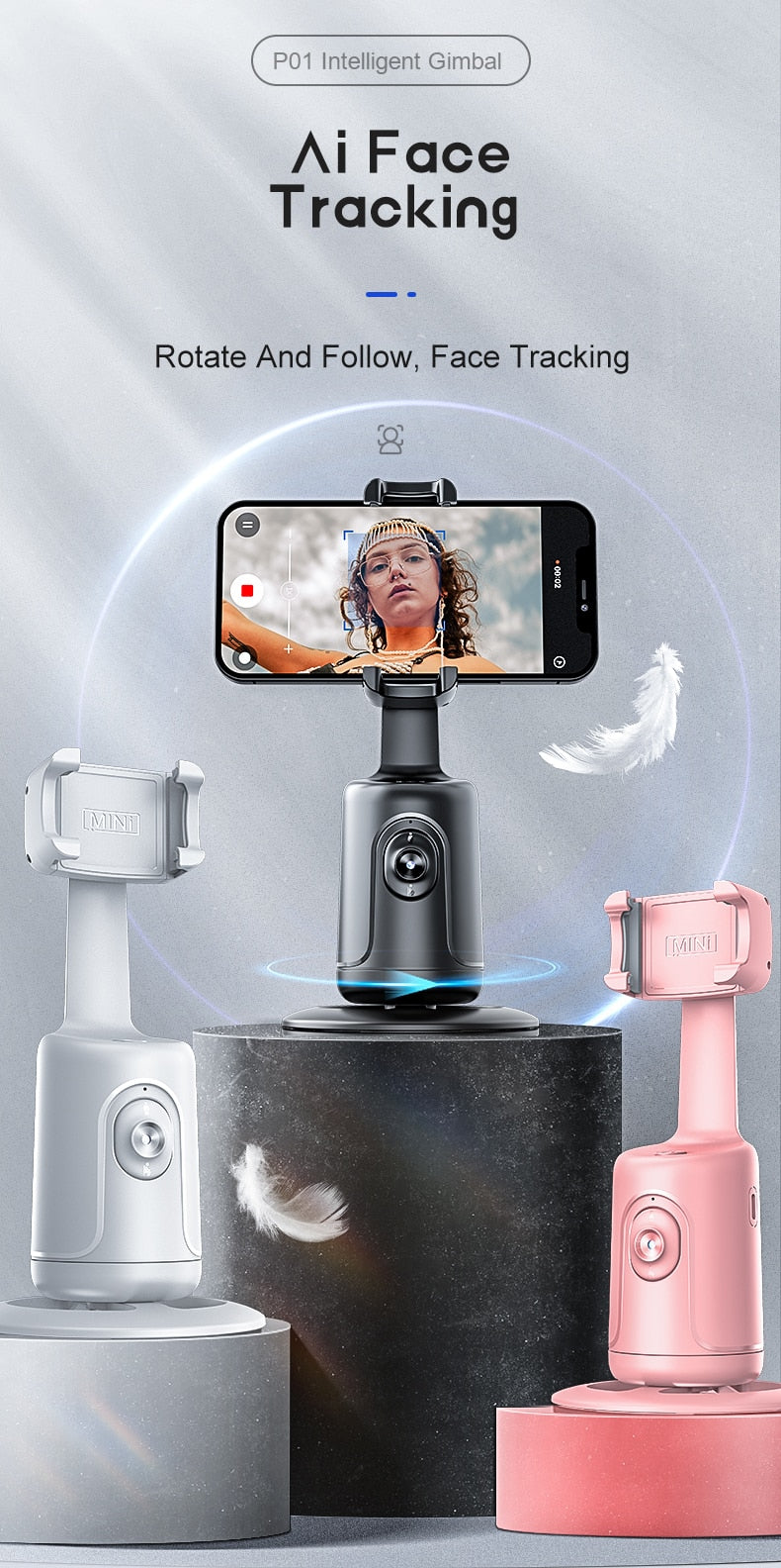 SMART 360 TRACKING PHONE HOLDER