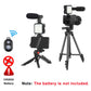 PHONE VLOGGING KIT WITH TRIPOD, REMOTE, LED LIGHT AND MICROPHONE