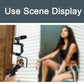 PHONE VLOGGING KIT WITH TRIPOD, REMOTE, LED LIGHT AND MICROPHONE