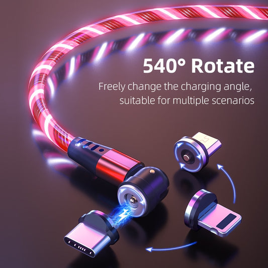 LED MAGNETIC LED CABLE WITH 540 ROTATE