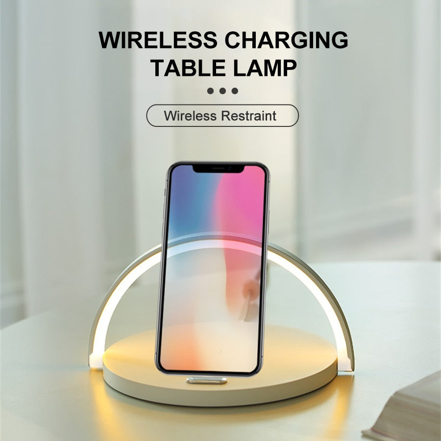 LED WIRELESS FAST TABLE CHARGING HOLDER