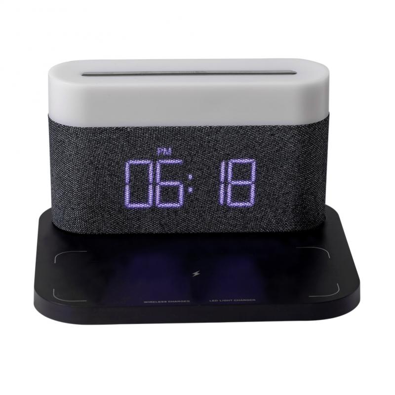 LED SMART DIMMING WIRELESS TABLE CHARGER - CLOCK OPTION AVAILABLE