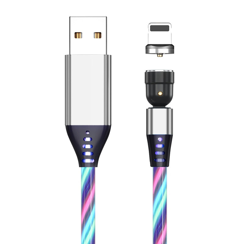 LED MAGNETIC LED CABLE WITH 540 ROTATE