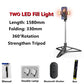 FILL LIGHT WIRELESS SELFIE STICK