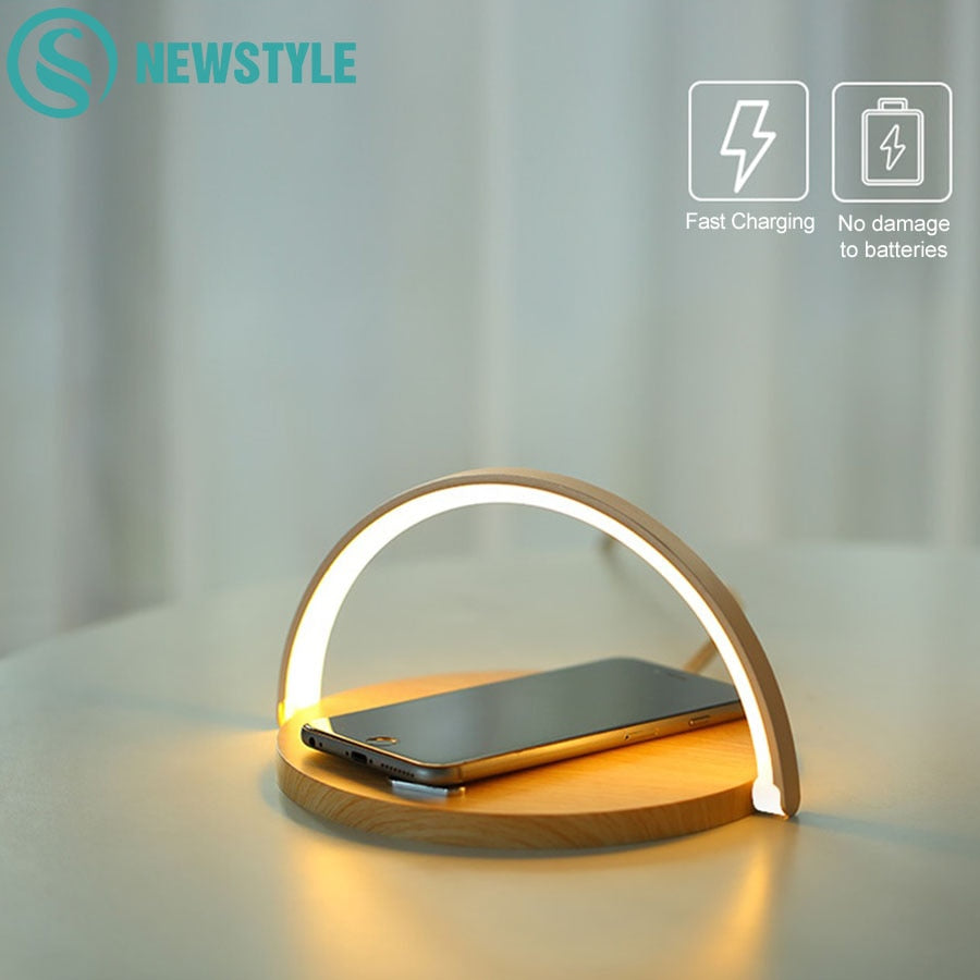 LED WIRELESS FAST TABLE CHARGING HOLDER