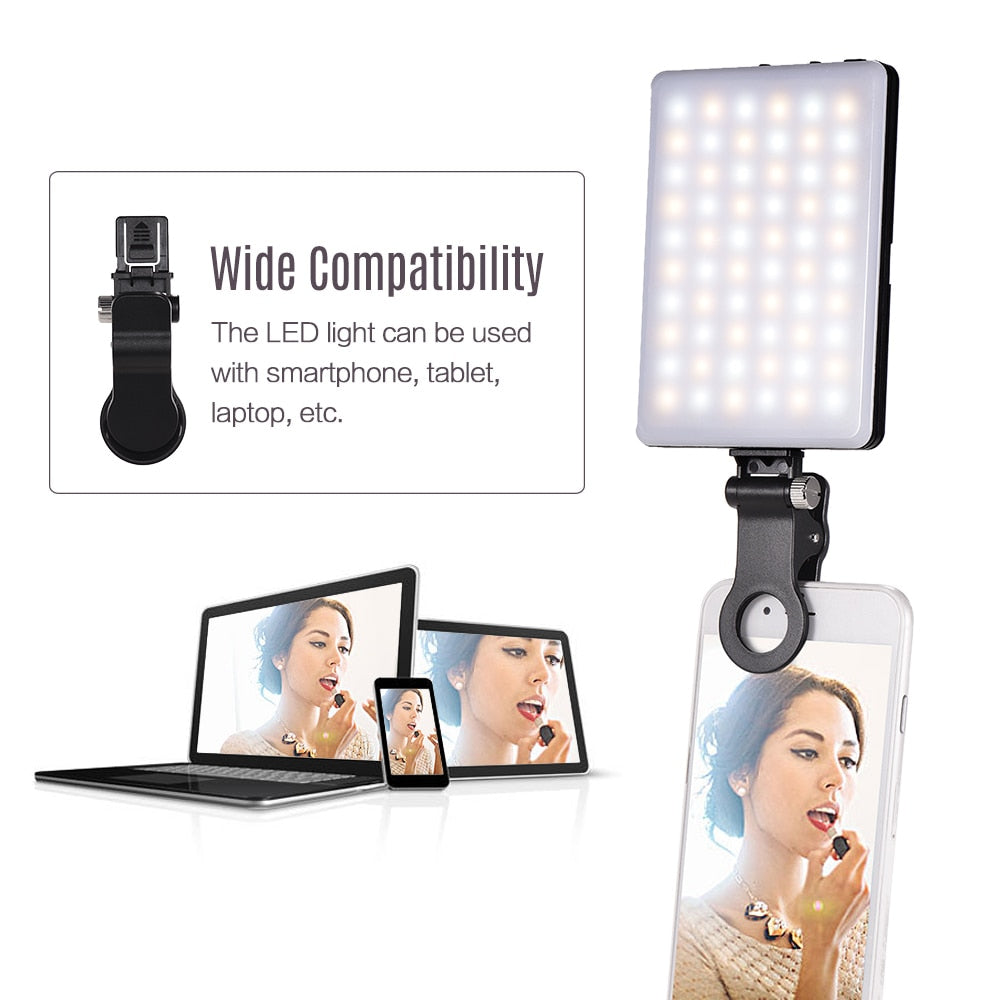 PHONE LED LIGHT MINI CLIP