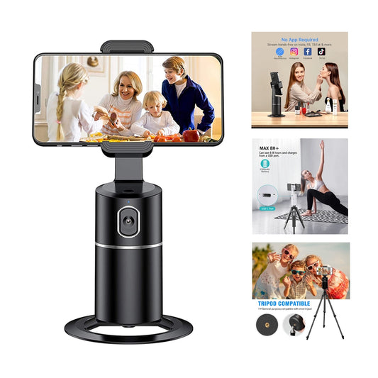 T8 AUTO TRACKING PHONE HOLDER WITH TRACKING TRIPOD