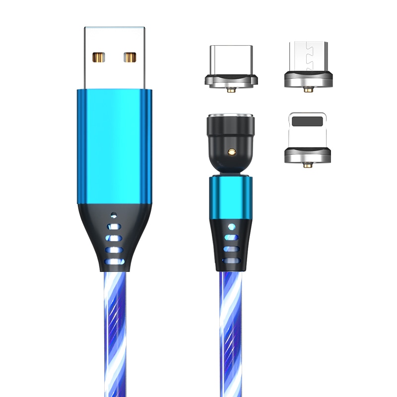 LED MAGNETIC LED CABLE WITH 540 ROTATE