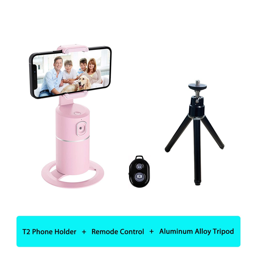 T8 AUTO TRACKING PHONE HOLDER WITH TRACKING TRIPOD