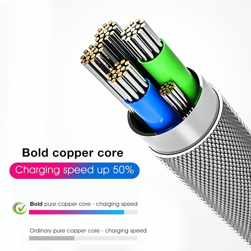 LED MICRO PHONE CABLE CHARGER