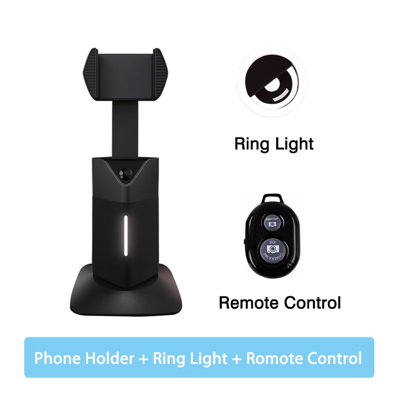 T8 AUTO TRACKING PHONE HOLDER WITH TRACKING TRIPOD