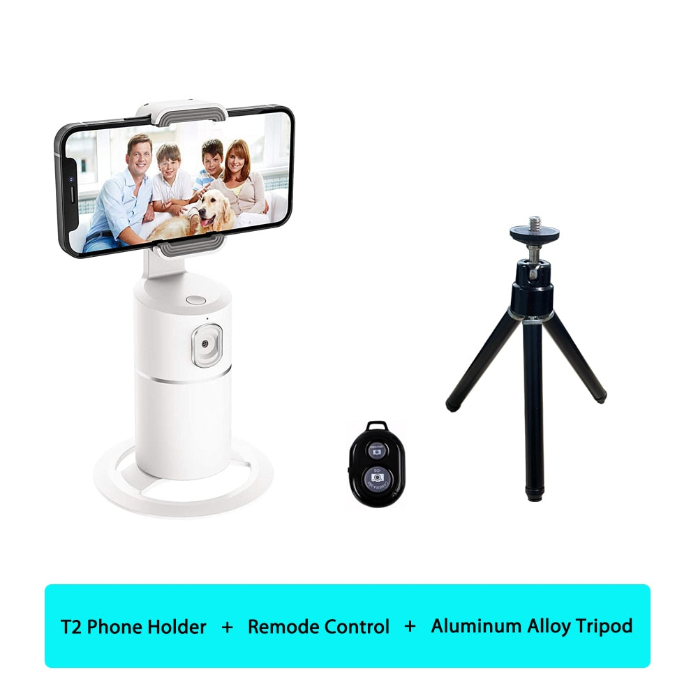 T8 AUTO TRACKING PHONE HOLDER WITH TRACKING TRIPOD