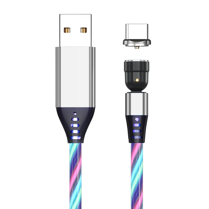 LED MAGNETIC LED CABLE WITH 540 ROTATE