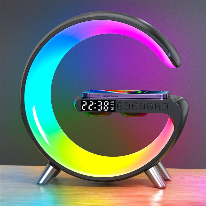 G LED MULTIFUNCTIONAL LIGHT WIRELESS CHARGER ALARM